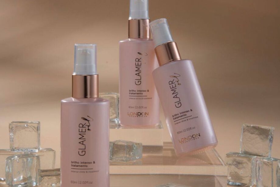 Óleo finalizador da London Cosméticos, Glamer Oil