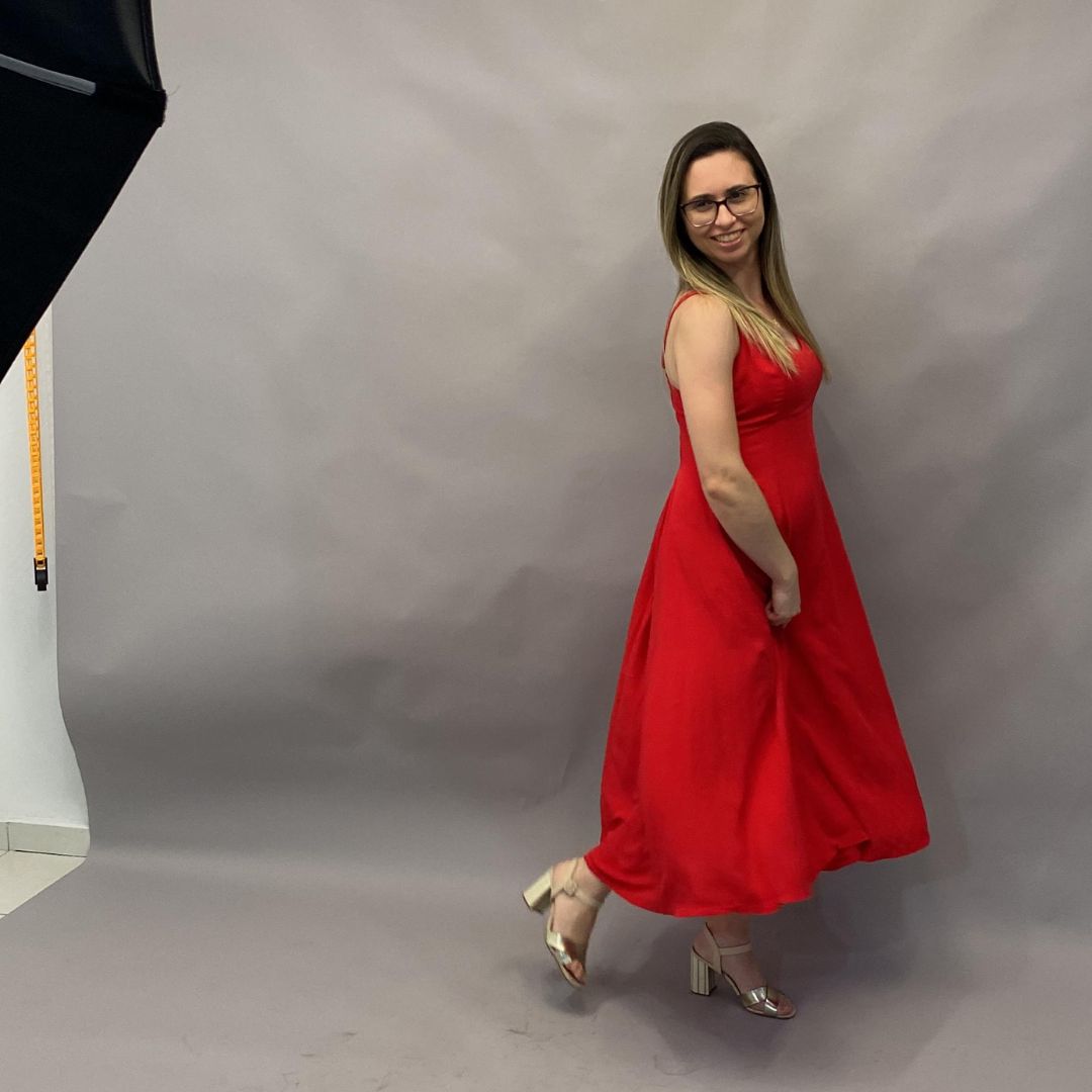 Sessão fotográfica do Dia das Mulheres na D'Lima Cosméticos