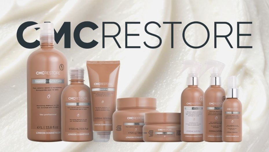 Nova linha CMC Restore da London Cosméticos